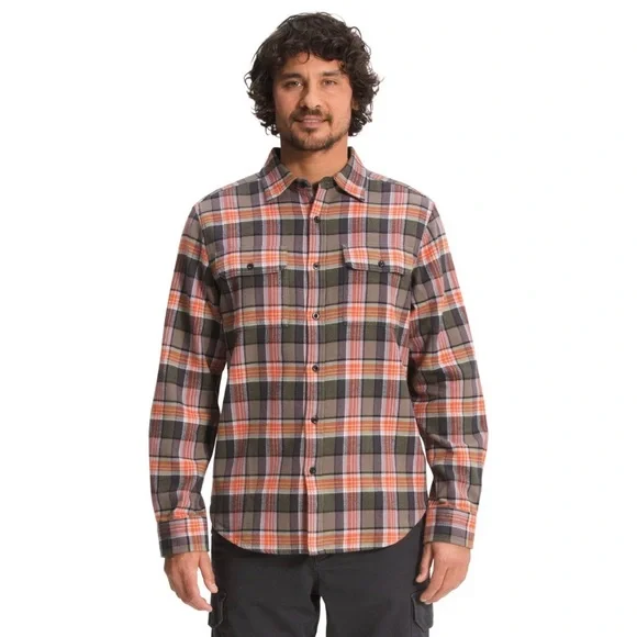 The North Face Men's Arroyo Long Sleeve Flannel Shirt - Picture 1 of 9